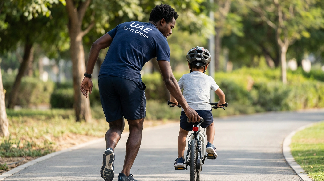 coach supporting kids image 1