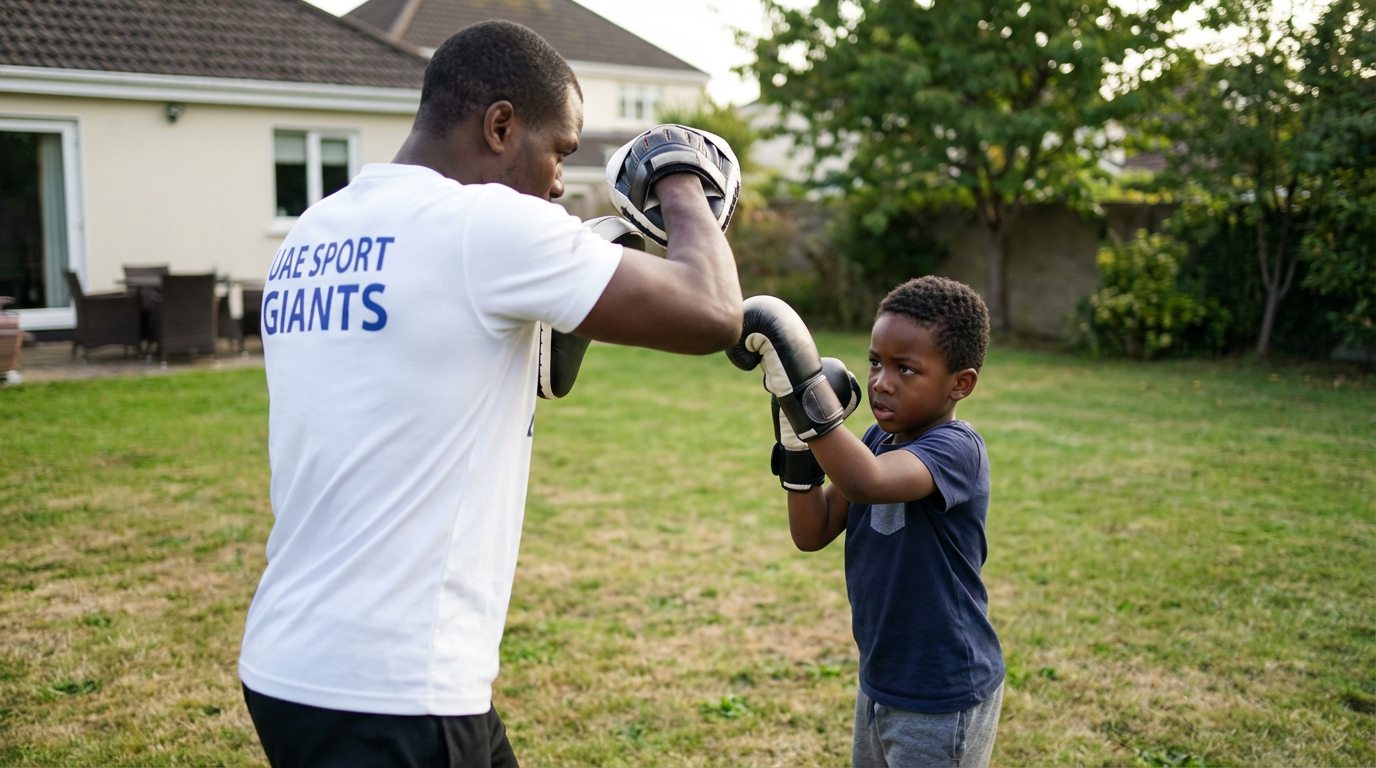 boxing training home outdoor 3